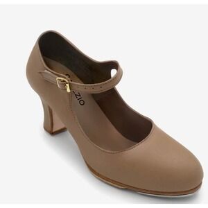 Capezio Manhattan Xtreme 657 Nude Tap Shoe SZ 7.5